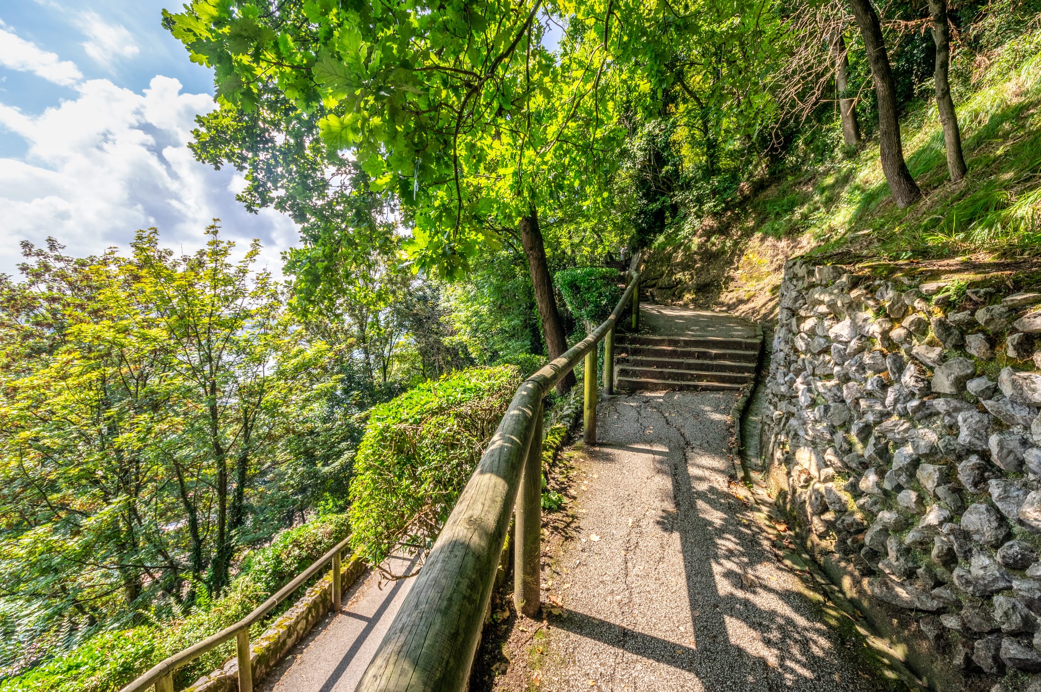 Monte urgull in san sebastián